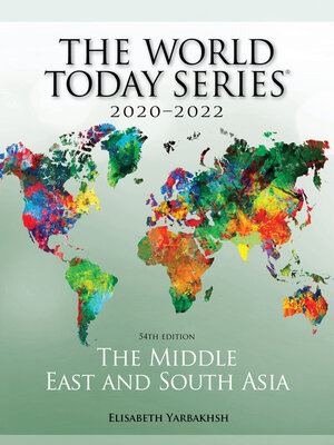 cover image of The Middle East and South Asia 2020-2022